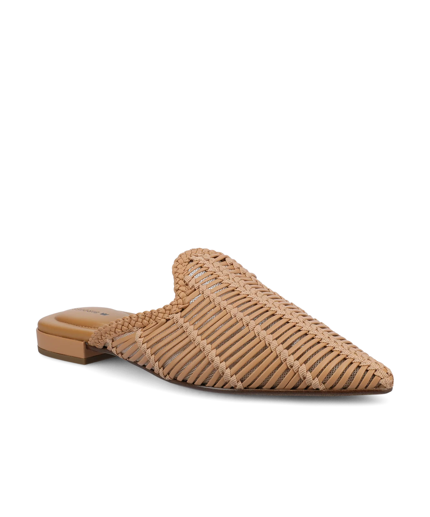 The Goldfinch 15 Woven Slide - Toffee Woven